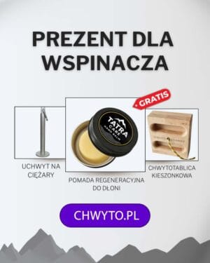 Prezent dla wspinacza. Trening palców + Pomada GRATIS!